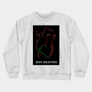 Not Beating Crewneck Sweatshirt